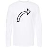 Gold Soft Touch Long Sleeve T-Shirt (Adult) Thumbnail