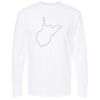 Gold Soft Touch Long Sleeve T-Shirt (Adult) Thumbnail