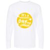 Gold Soft Touch Long Sleeve T-Shirt (Adult) Thumbnail