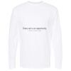 Gold Soft Touch Long Sleeve T-Shirt (Adult) Thumbnail