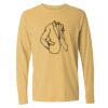 Garment-Dyed Heavyweight Long Sleeve T-Shirt Thumbnail