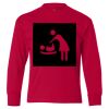 Authentic Cotton Long Sleeve T-Shirt (Youth) Thumbnail