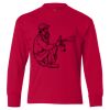 Authentic Cotton Long Sleeve T-Shirt (Youth) Thumbnail