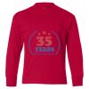 Authentic Cotton Long Sleeve T-Shirt (Youth) Thumbnail