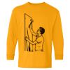  Heavy Cotton™ Long Sleeve T-Shirt (Youth) Thumbnail